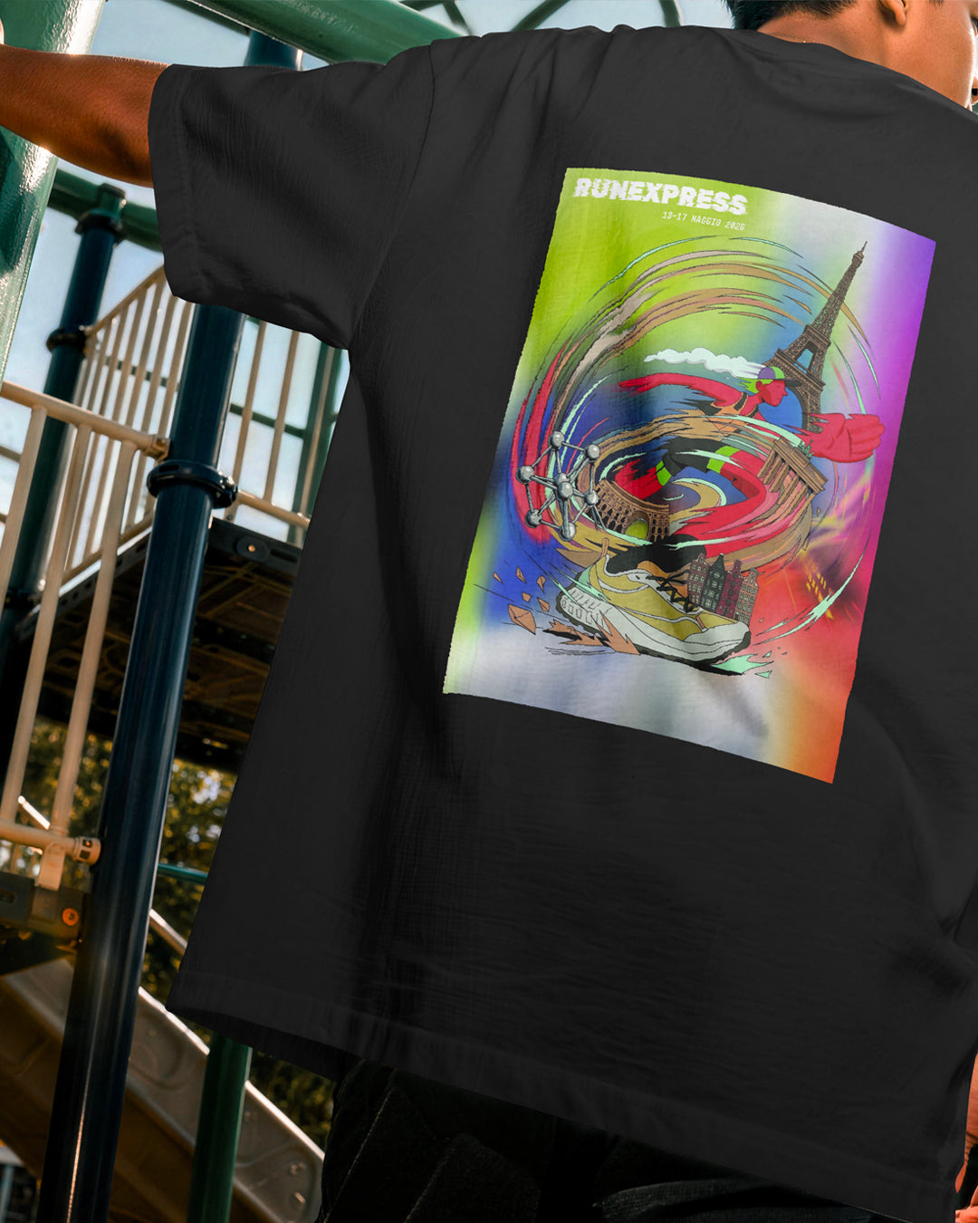 RUNEXPRESS TIE TEE
